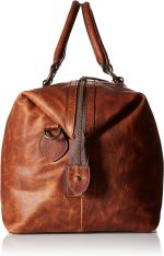 FRYE Men's Logan Overnight Duffle Bag, Cognac, One Size - Image 3